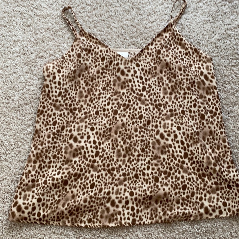 Animal print top